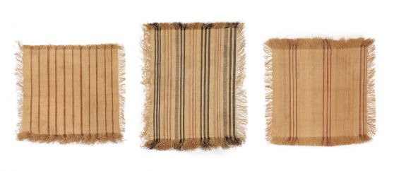 Raffia Woven Currency Panels