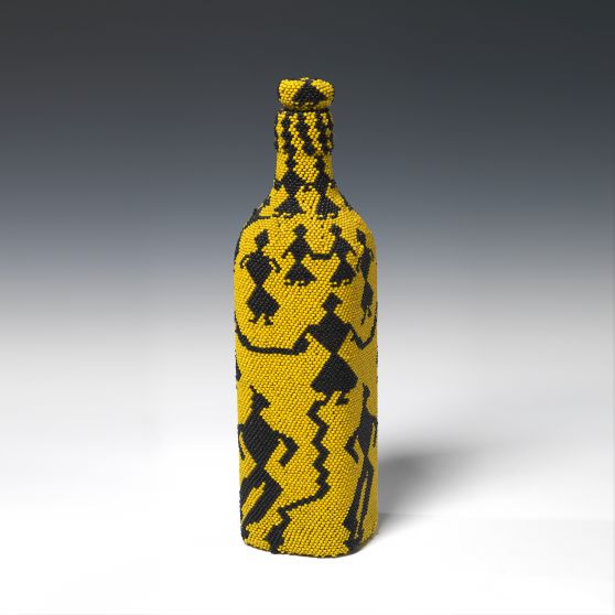 Tutsi Beaded Bottle